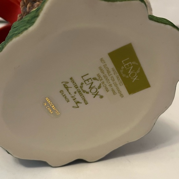 NWT-Lenox Winter Greetings Chickadee Creamer - Picture 6 of 9